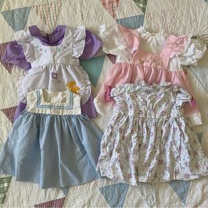 Vintage Baby Girl Dress Bundle